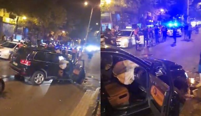 TERRORIZUAN TIRANËN ME TË SHTËNA/ Lihen në BURG dy “kapot” që shkaktuan aksident të 7-fishtë