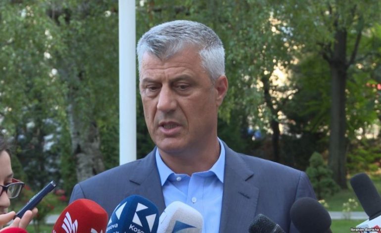 MARRËVESHJA PËR KUFIRIN/ Thaçi nuk heq dorë: Jo pa pëlqimin e SHBA, BE dhe NATO