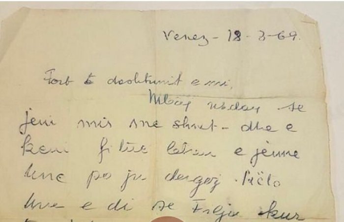 LETRA E PABOTUAR: Kur Nënë Tereza shkruante në 1969-ën për shqiptarët