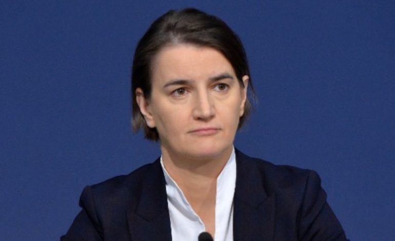 Kryeministrja serbe: SHBA, e gatshme të dëgjojë qëndrimin e Serbisë për Kosovën