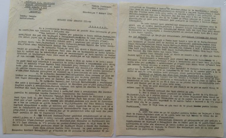 LISTA E “VRASJEVE”/ Raporti sekret i Mihaj Priftit: Ja kush do të pushkatohej nëse kundërshtonte
