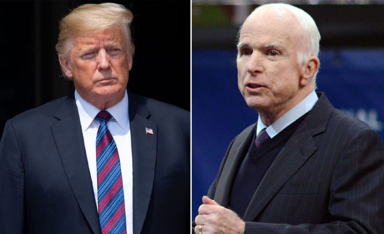 VDEKJA E SENATORIT AMERIKAN/ Pas dy ditë heshtjeje, Trump flet për Senatorin McCain