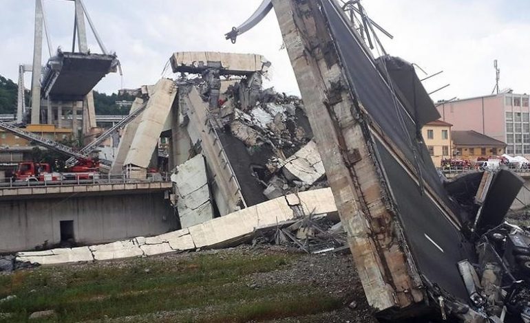 SHEMBJA E URËS NË GENOVA/ Pezullohen kërkimet, rrezikon të shembet edhe pjesa tjetër