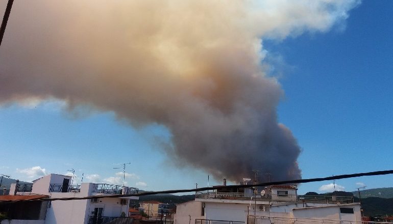 ZJARR NË GREQI/ Evakuohen banorët e dy fshatrave. Flakët po i drejtohen…