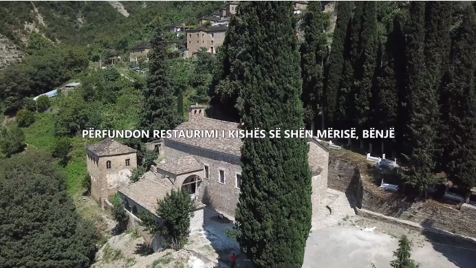 NJË TJETËR ATRAKSION NË BËNJË: Kisha e “Shën Mërisë” mirëpret turistët me pamjet e reja