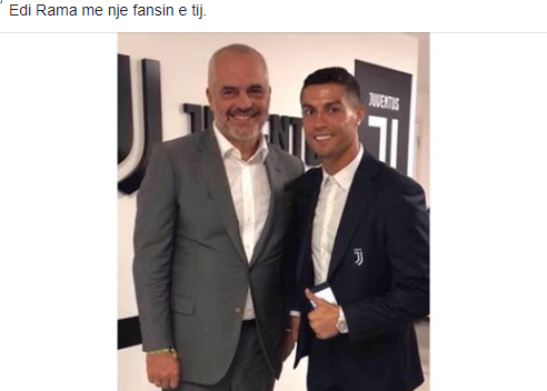 TAKOI RONALDON/ Rrjeti shpërthen në humor dhe MEME. Nga Rama në Torino tek “USHTRIA LSI”