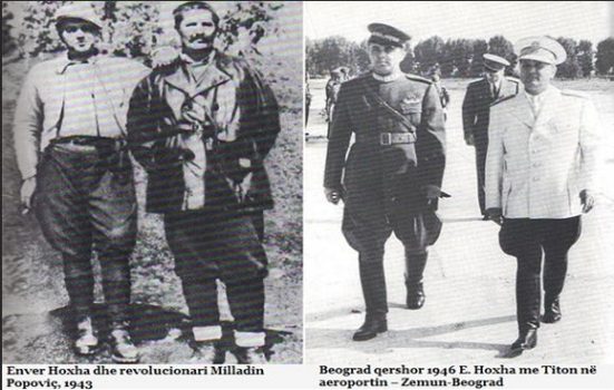 Letra e 1944: Si i shprehte mirënjohjen Enver Hoxha, Titos dhe Miladin Popovicit