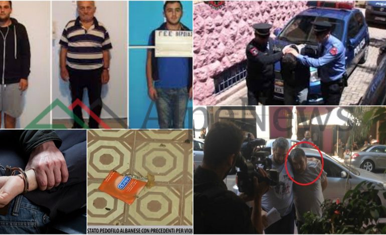ABUZUAN SEKSUALISHT ME TË MITURAT/ Pedofilët shqiptarë që u arrestuan. Nga 40 vjeçari me djalin e vogël tek…