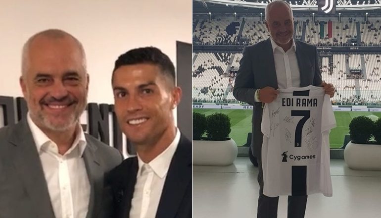 TAKIMI ME RONALDON/ Ja çfarë shkruajnë mediat italiane për vizitën e Ramës në stadiumin e Juventusit