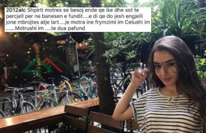 VDIQ BRENDA 24 ORËVE/ Ja kush është e reja nga Tirana që nuk luftoi dot me sëmundjen… (FOTO)