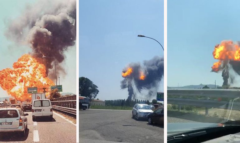 Shpërthim i fuqishëm pranë aereoportit të Bolognas, incidenti…
