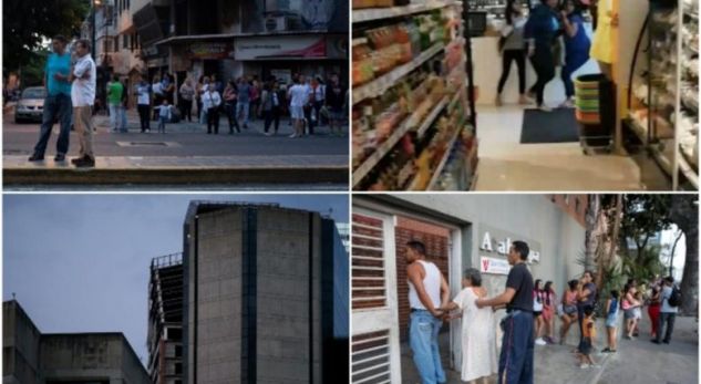 PAMJE TË RËNDA/ Qytetarët e Venezuelës ikin nga shtëpitë për ti shpëtuar… (VIDEO)