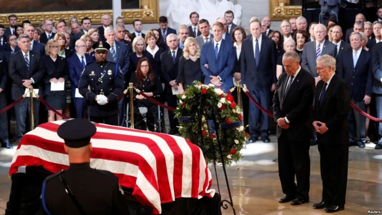 VDEKJA E SENATORIT AMERIKAN/ Trump mungon në ceremonitë përkujtimore për McCain
