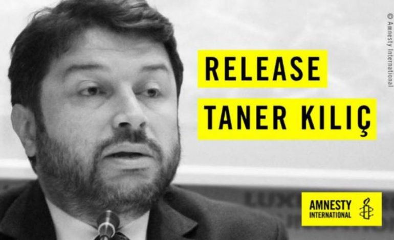 I AKUZUARI PËR TERRORIZËM/ Turqia liron kreun e Amnesty International