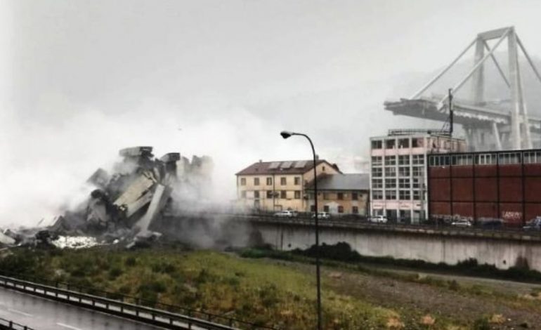 SHEMBJA E URËS NË GENOVA/ Dalin pamjet nga kamerat e sigurisë të momentit tragjik (VIDEO)