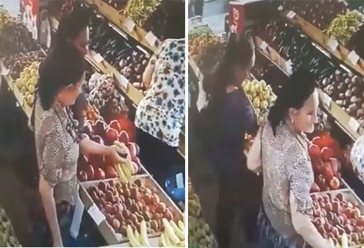 E TRISHTË/ Dy gra në Tiranë vjedhin edhe…BANANET. Harrojnë se dyqani ka kamera sigurie (VIDEO)