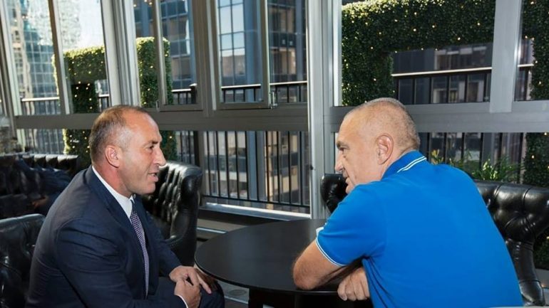 VIZITA NË SHBA/ Presidenti Meta takohet me kryeministrin e Kosovës, Haradinaj