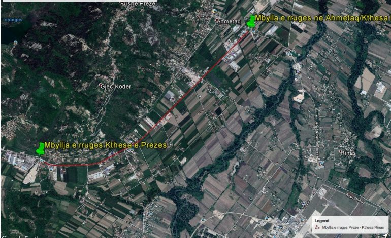 RREGULLIMI I RRUGËVE/ Nesër nis rehabilitimi i segmentit kthesa e Prezës-deri te ajo e Rinasit