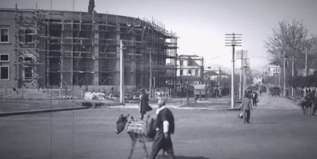 Ja si dukej qendra e Tiranës në mes të viteve 1930 (VIDEO)