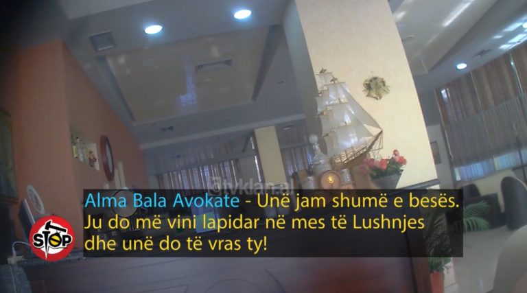 AVOKATJA I MERR 11 MIJË EURO DHE E KËRCËNON/ Do kesh vdekjen prej meje, të më bësh ti mua… (VIDEO)