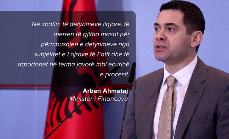 LOJËRAT E FATIT/ Ahmetaj, letër autoritetit mbikëqyrës: Largoni kumarin