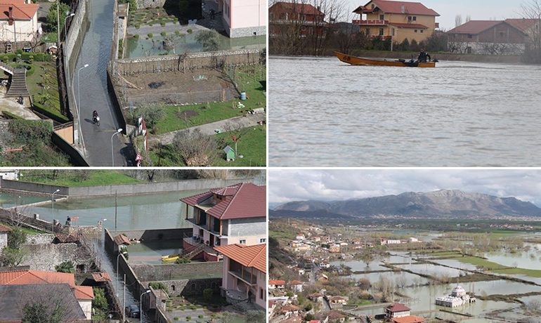 DËMTIMI I ARGJINATURAVE NË SHKODËR/ Asnjë ndërhyrje për të shmangur rrezikun e përmbytjeve