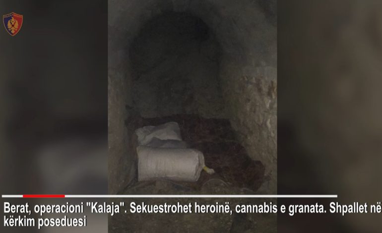“DROGË DHE 35 GRANATA NË BANESË”/ Në kërkim nga policia 47 vjeçari në Berat