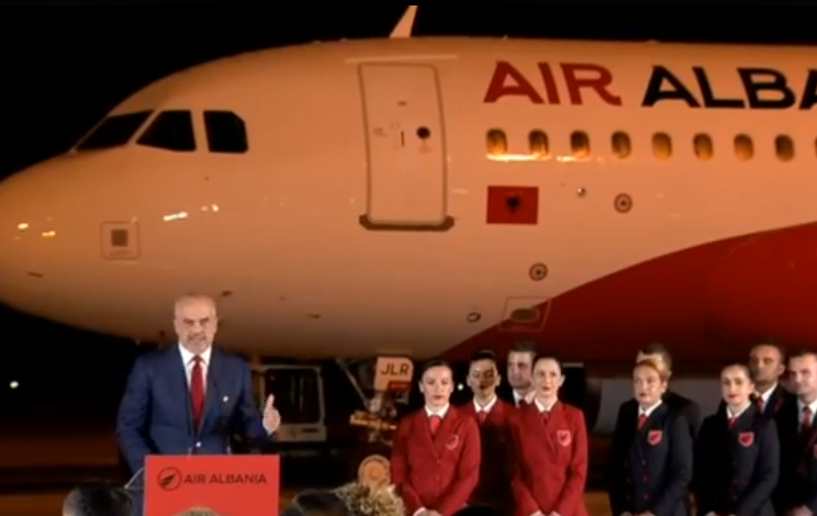 “AIR ALBANIA” NDEZ MOTORËT/ Kryeministri Rama: Kjo është një ËNDËRR e realizuar (VIDEO)