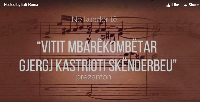 ME RASTIN E VITIT TË SKËNDERBEUT/ Rama fton artistët e Operas dhe Baletit: Krijimtari të mbarë dhe ju mirepresim