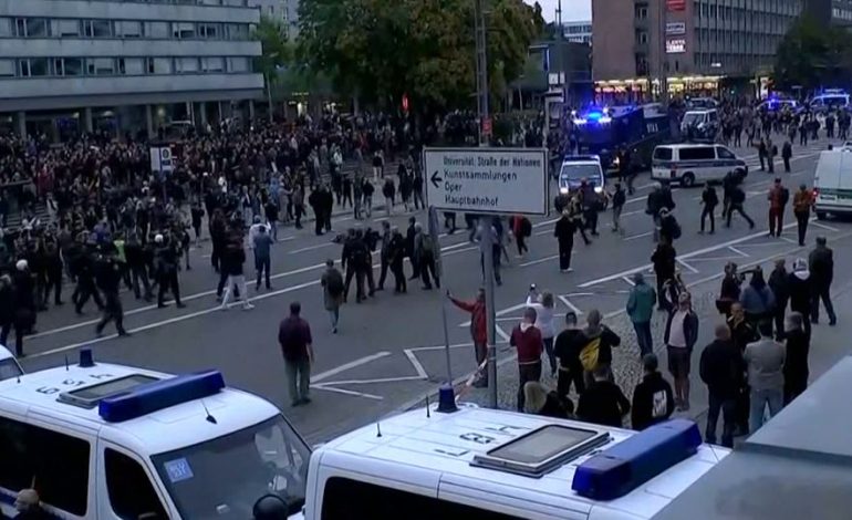 PROTESTAT NË GJERMANI/ 18 persona mbetën të plagosur, mes tyre 3 të forcave të sigurisë