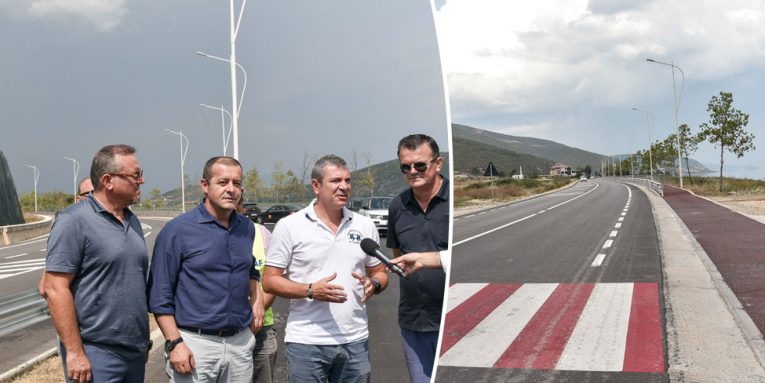 PAS INAGURIMIT TË RRUGËS SË LINIT: Tunel në hyrje të qytetit