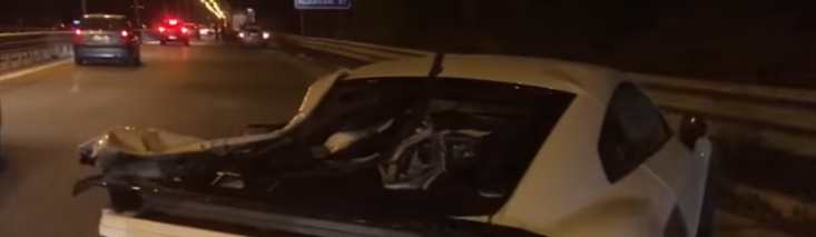 AKSIDENTI I TREFISHTË NË AUTOSTRADË/ Dalin pamjet. Ja çfarë ka ndodhur tek “Shkëmbi i Kavajës” (VIDEO)