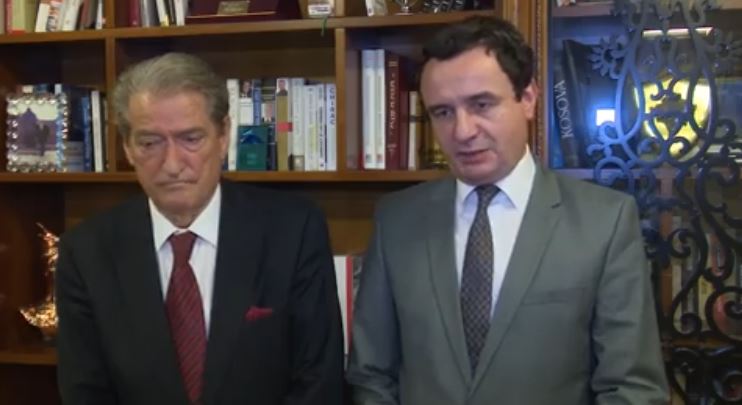 DISKUTIMI PËR KUFIJTË/ Berisha takim me Albin Kurtin: Kjo është ide e mirëfilltë e Beogradit