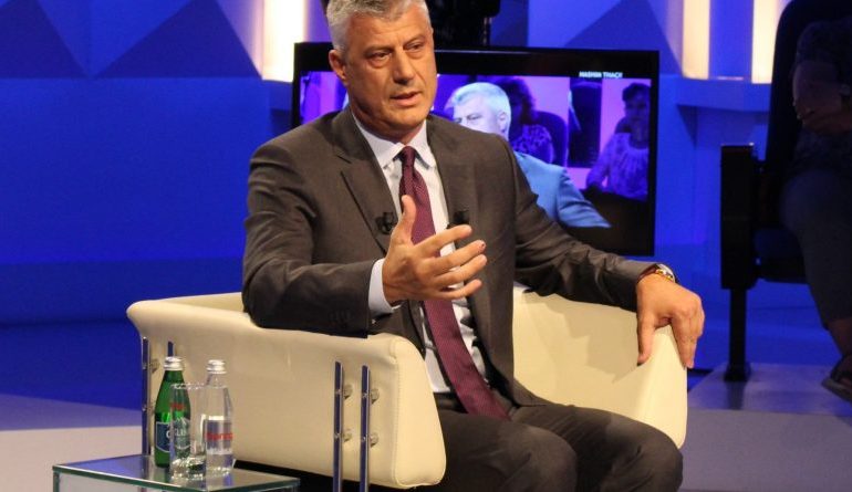 KUFIJTË/ Thaçi: Fati i marrëveshjes Kosovë-Serbi do të vendoset me referendum