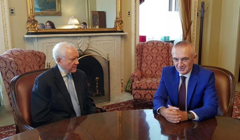 TAKIMI ME PRESIDENTIN E SENATIT TË SHBA/ Meta: Amerika rol të pazëvendësueshëm në arritjet e Ballkanit
