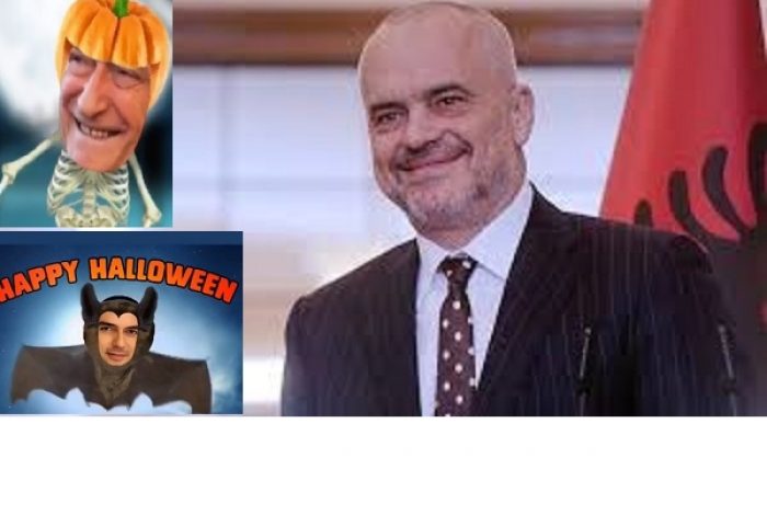 RAMA TALLET KEQ ME BASHËN DHE BERISHËN/ Uron Halloween-in në “Instagram”