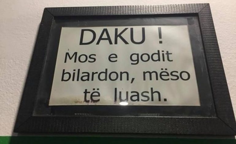 Leksion BILARDOJE në Tiranë: Daku… (FOTO)