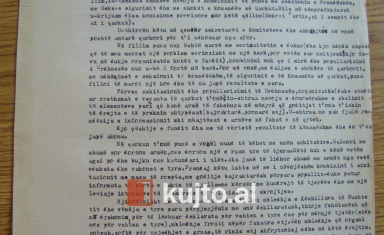 DOKUMENTI/ Strategjia e komunistëve për “mbjelljen” e terrorit në vend: Po pushkatojmë nga një në çdo fshat, që t’i frikësojmë
