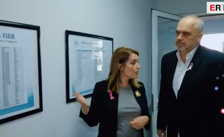 VIZITA NË SPITALIN E FIERIT/ Rama: E kaluara i ngjan një ëndrre të keqe, e ardhmja sfidë e madhe (VIDEO)