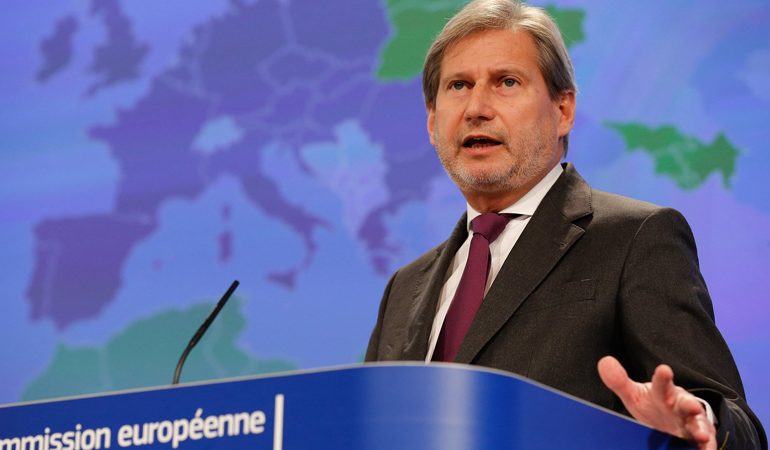 FLET KOMISIONERI/ Hahn: Ja kur do të njihet Kosova nga pesë shtetet e BE