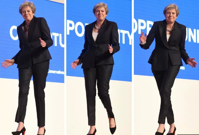 “MBRETËRESHA E KËRCIMIT”/ Theresa May përveç politikës tregon edhe talentin e dytë, atë të kërcimit (VIDEO)