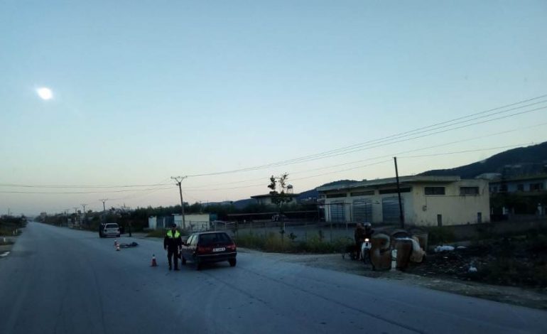 E RËNDË NË BERAT/ Makina “FLUTURON” burrin me biçikletë, i plagosuri…