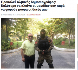“BULARATI”/ Kërcënimi i Artan Hoxhës nga ekstremistët grekë, heshtja e shoqatave të gazetarëve dhe…