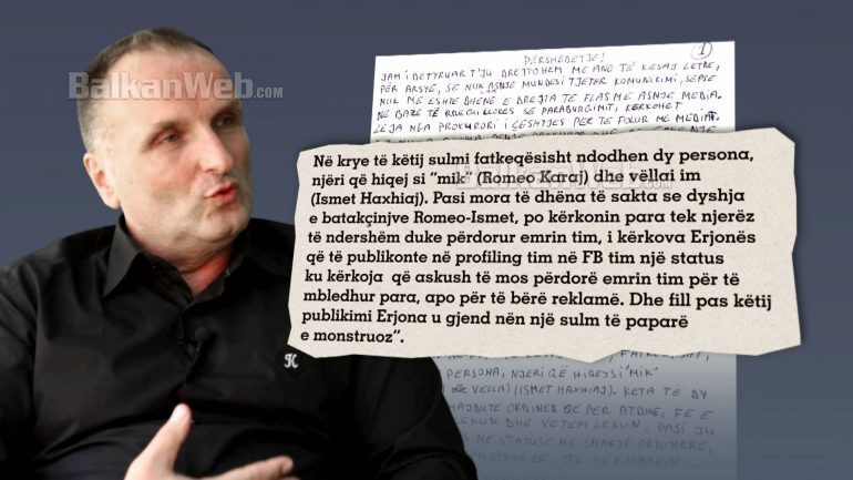 DËRGON LETËR NGA BURGU/ Izet Haxhia: Këta DY njerëz po më sulmojnë. Do hap “kutinë e Pandorës”