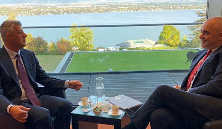 VIZITA NË GJENEVË/ Dialogut Strategjik për Ballkanin Perëndimor, Rama takohet me Thaçin
