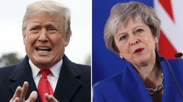 BREXIT/ Trump: Plani i May mund të dëmtojë marrëveshjen tregtare britanike dhe amerikane