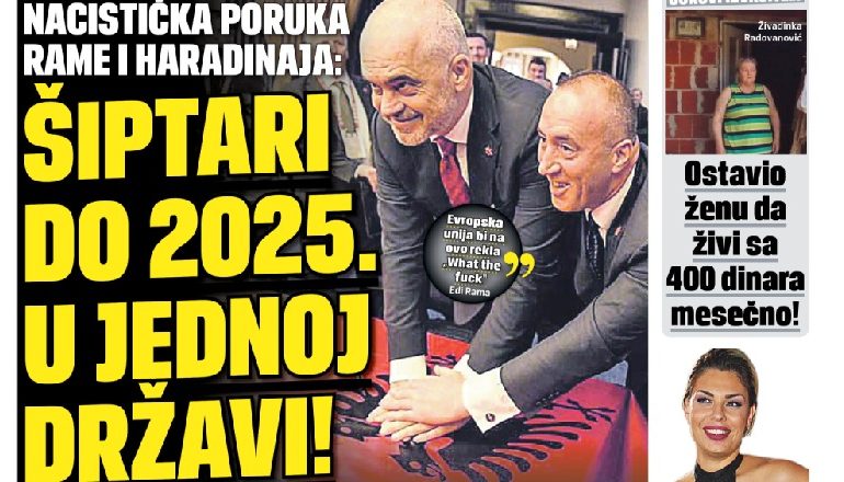 “SHQIPTARËT BASHKOHEN NË 2025″/ Mediat serbe në “ALARM” pas mbledhjes së DY qeverive
