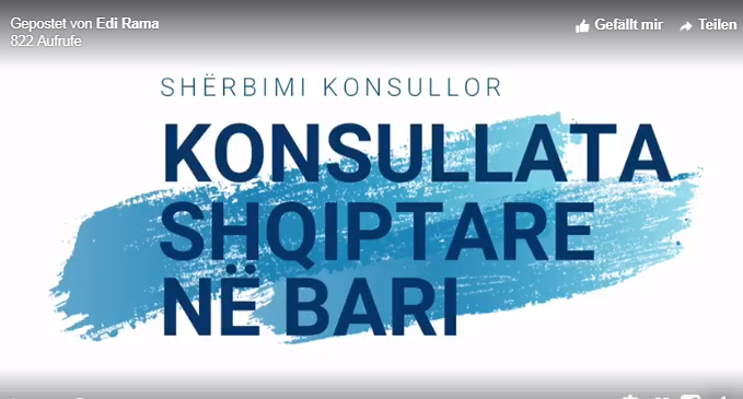 RAMA PUBLIKON VIDEON/ Si priten bashkëqytetarët tanë në Ambasadën në Bari
