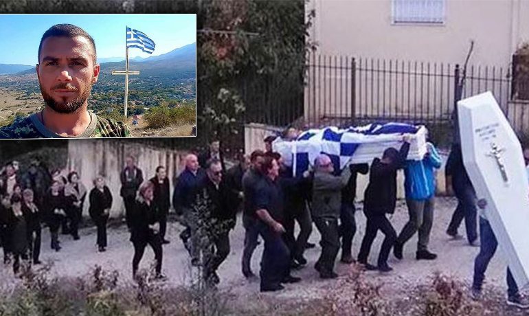 ‘”GJAKU NA THËRRET TA DJEGIM SHQIPTARIN”/ Grekët provokojnë në mes të Bularatit. Shpalosin flamurin gjigand (VIDEO)