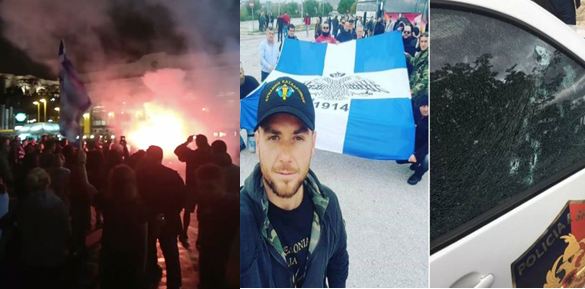 “KACIFAS, GREK OSE I VDEKUR”/ Serbët solidarizohen me helenët për vrasjen e minoritarit (FOTO)